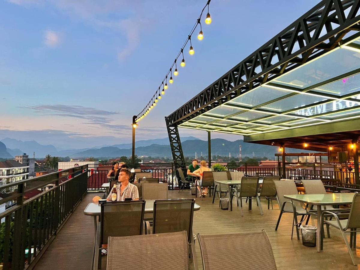 M&M Hotel Vang Vieng Zewnętrze zdjęcie